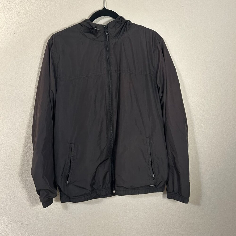 Men's O'Neill Lightweight Black Windbreaker Jacket Sz: S